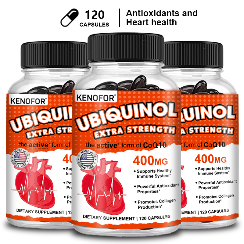 KENOFOR Ubiquinol CoQ10 400 mg - огляд і ціна Coq10 Ubiquinol Softgel